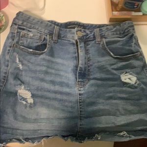 Denim skirt